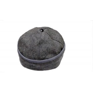 Afghani Round winter Topi- Grey